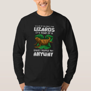 Bearded Dragon Pet Lizard Humour Reptile Herpetolo T-Shirt
