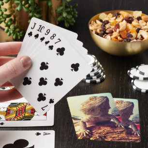 Bearded Dragon Playing Cards