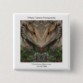 Bearded Dragon Promo 2 Inch Square Button