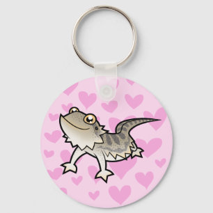 Bearded Dragon / Rankin Dragon Love Keychain