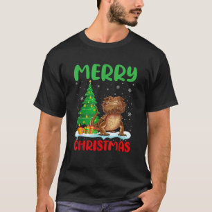 Bearded Dragon Tree Xmas Sweater Men Women Ugly Ch