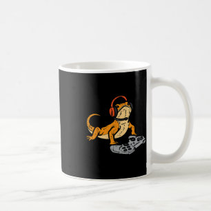 Bearded Dragon Video Gaming Funny Gamer Animal Men Coffee Mug