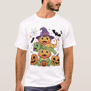 Bearded Dragons Halloween Fun T-Shirt