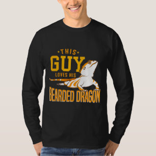 Bearded Dragons Idea Lizard Baby Owner Care T-Shirt