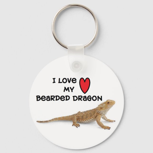 Bearded dragons  Keychain (Front)