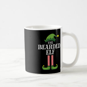 Bearded Elf Matching Family Group Christmas Party Coffee Mug