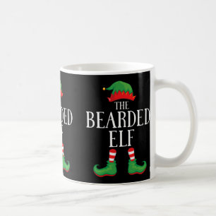 Bearded Elf Matching Group Xmas Funny Family Chris Coffee Mug