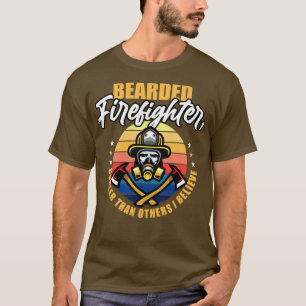 Bearded Firefighter T-Shirt