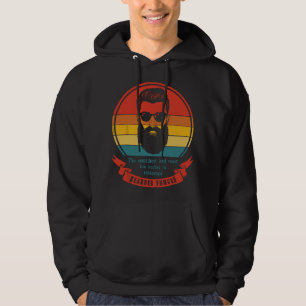 Bearded Funcle Funny Uncle Definition Distressed V Hoodie