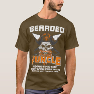 Bearded Funcle Funny Uncle Definition Gift 2 T-Shirt