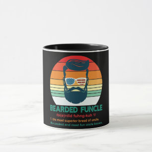 Bearded Funcle/Uncle Definition Mug