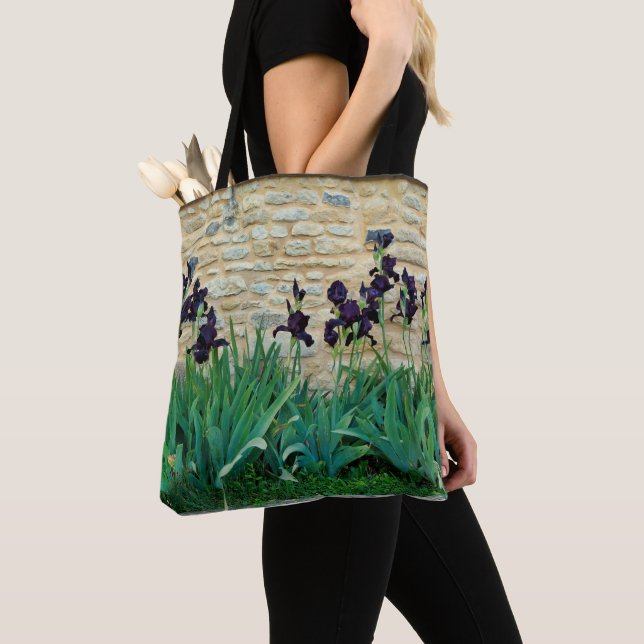 Bearded Iris All Over Print Bag (Close Up)