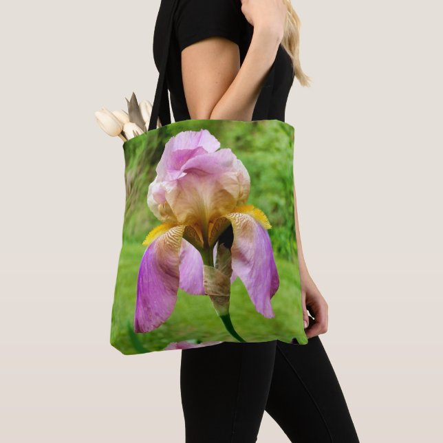 Bearded Iris All Over Print Bag (Close Up)
