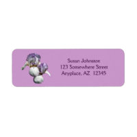 Bearded Iris Flower Pair Address