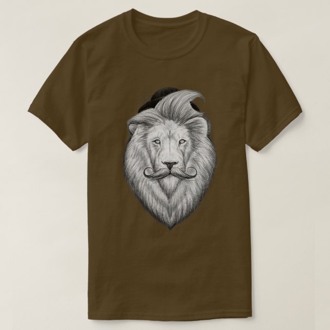 bearded lion T-Shirt (Design Front)