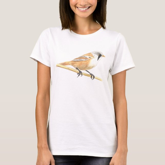 Bearded Tit T-Shirt (Front)
