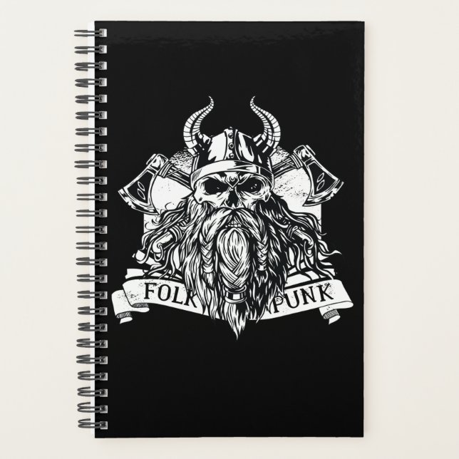 Bearded Viking Warrior Planner (Front)