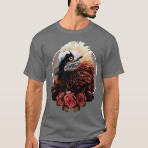 Bearded Vulture and Flowers 1 T-Shirt