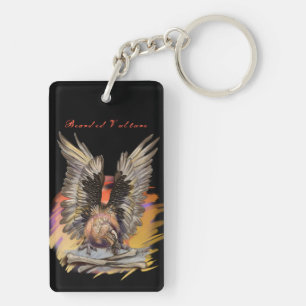 Bearded Vulture Keychain