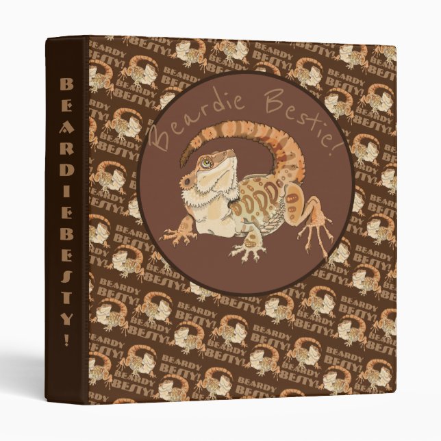 Beardie Bestie! Binder (Front/Spine)