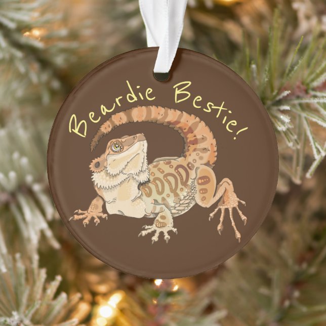 Beardie Bestie! Ornament (Tree)