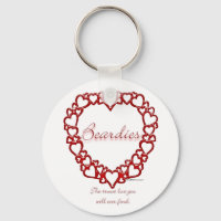 Beardie True Love - Keychain