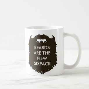 beards are the new sixpack bestselling beard mug