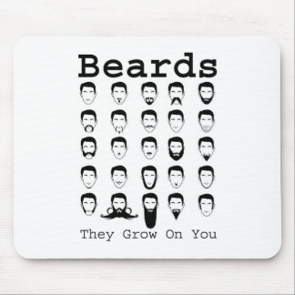 Beards Mouse Pad