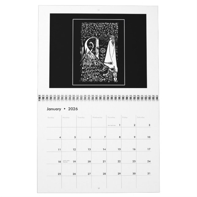 Beardsley Art Nouveau Illustrations 2013 Calendar (Jan 2026)