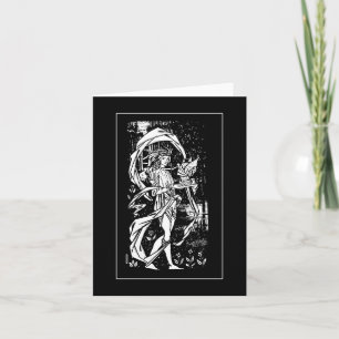 Beardsley Medieval Knight Note Card