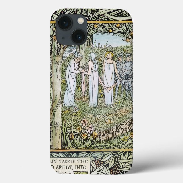 Beardsley: Morte D'Arthur Case-Mate iPhone Case (Back)