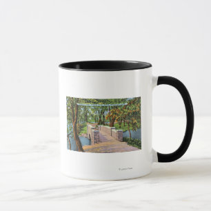 Beardsley Park View of the Stone Bridge Mug