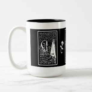 Beardsley Peacock & Lady Mug