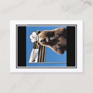 Beared Baker Banter Cartes de trading : Bear Drape