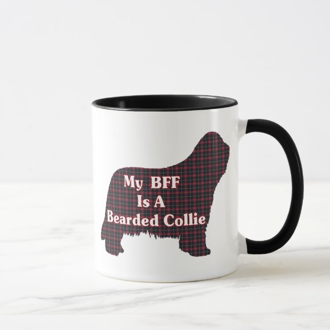 Beared Collie BFF Mug (Droite)