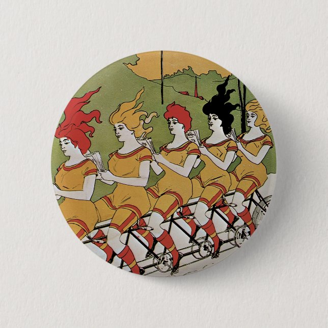 Bearings Bicycle Poster 2 Inch Round Button (Front)