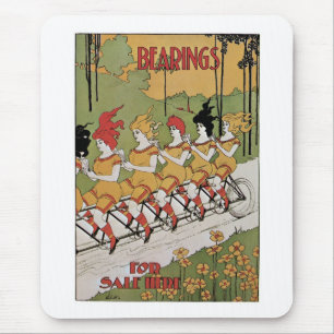 Bearings Bicycle Poster Mouse Pad