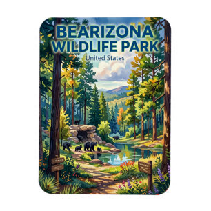 Bearizona Wildlife Park Arizona Magnet