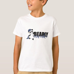 Bearly Awake Panda Sleepyhead Teddy T-Shirt
