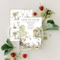 Bearly Wait Hop on Over Woodland Baby Shower