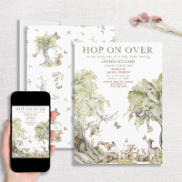 Bearly Wait Hop on Over Woodland Baby Shower