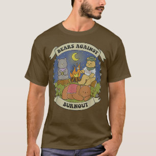 Bears Against Burnout Campfire T-Shirt