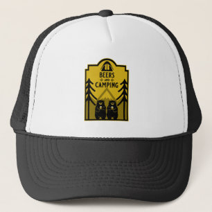 Bears And Beer Canada Trucker Hat