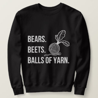 Bears Beets Balls of Yarn - Men's Basic Sweatshirt