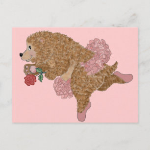 Bears Dance Postcard