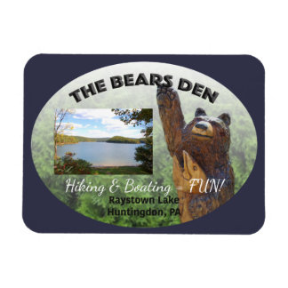 Bears Den Customizable Magnet
