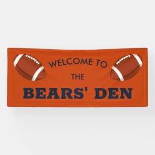 Bears Den Football Banner