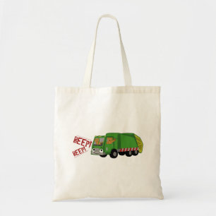 Bears Driving a Trash Truck Tote Bag