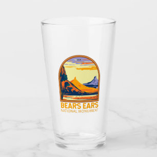 Bears Ears National Monument Utah Retro Glass