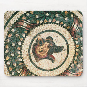 Bear's Head, Roman mosaic, early 4th century Mouse Pad